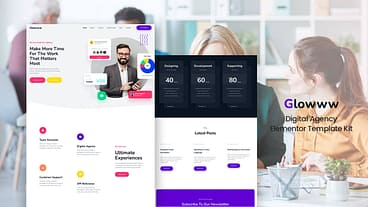 Glowww-Digital-Agency-Elementor-Template-Kit